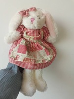 Vente directe usine : Peluche lapin mignon avec oreilles et robe, idéale pour cadeau, vente en gros