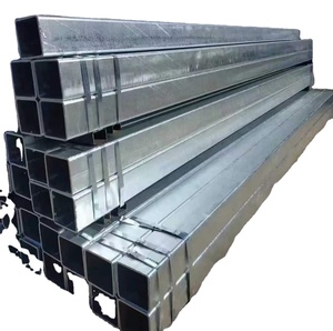 Vật liệu xây dựng mạ kẽm ống thép vuông ống thép carbon hình chữ nhật ống cho fence20x40 - Product Image 1