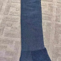 Chaussettes de course tactiques à absorption des chocs, ions argentés antibactériens, noires, haute élasticité, chaussettes de sport professionnelles pour l'entraînement
