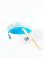 Cendrier jetable en mousse écologique, absorption rapide des cendres de cigarette, portable, personnalisable avec logo, vente en gros