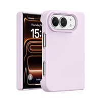 Coque de téléphone en silicone liquide anti-rayures, effet peau lisse, minimaliste, anti-chute, souple, pour iPhone Duo - Vente flash