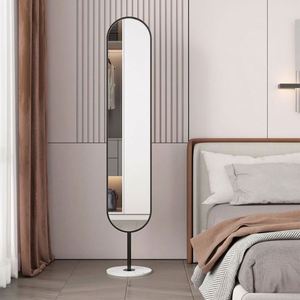 Miroir mural industriel moderne européen sur pied, grand format, pleine longueur, avec arche en verre, personnalisable, modèle 2025, le mieux noté - Product Image 6