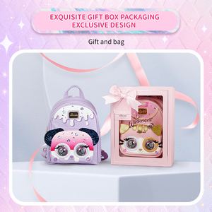 Factory Wholesale OEM/ODM Kids Blinking Bag Pu Leather <b>Backpack</b> Back to School Gift <b>Student</b> <b>Backpack</b> Talking Unicorn Schoolbags - Product Image 2