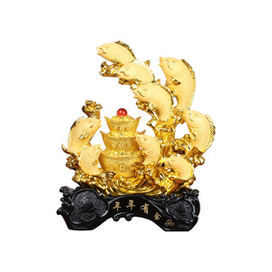 Statua Mascotte Pesce Portafortuna <span class=keywords><strong>2026</strong></span> per Decorazione Casa, Soggiorno, Ingresso, Cantinetta, Ufficio, Negozio, Regalo di Inaugurazione - Product Image 4