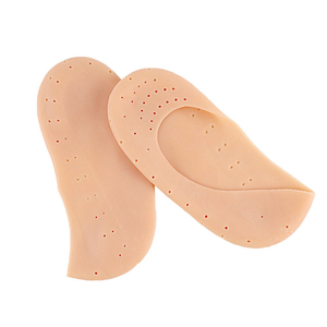Calze idratanti in Silicone antiscivolo con tacco-morbide maniche alla caviglia in Gel traspirante e calze termali per la cura dei piedi - Product Image 4