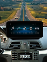 Reproductor de Video con Navegación Inalámbrica Carplay para Sistema Linux 10.25/12.3, para Vehículos Mercedes-Benz Clase E W207 A207