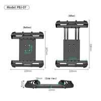 Pince de Construction support d'appui-tête de voiture de camion robuste support de barre de poignée support de tablette support de tablette support de tablette