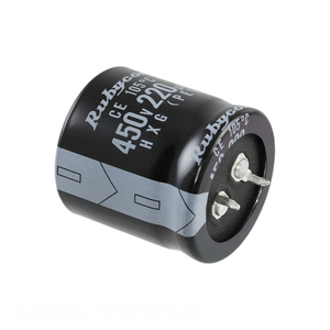 Authorized Distributor CAP ALUM 270UF 20% 400V SNAP TH 400HXG270MEFC35X25 270 uF Through Hole Capacitor - Product Image 1