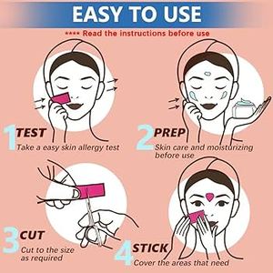 Vente en gros de bandes anti-rides pour le visage, bandes pour la peau contre les rides, bandes de lifting myofasciales pour la peau |   Bande anti-rides pour le visage et le front - Product Image 4