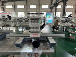 2 bảo hành đầu đơn 12 15 kim máy thêu công nghiệp 1200 RPM máy vi tính cap/t Áo sơ mi/máy thêu phẳng - Product Image 6