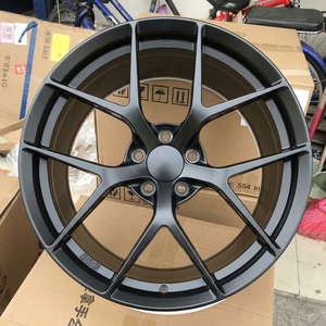 Jantes forgées de style FI-R de 17, 18 et 19 pouces, 5x112, 5x1143, 5x120, noir mat, maille, pour VW Wheel CC Passat Golf R <span class=keywords><strong>Arteon</strong></span> Jetta GLI - Product Image 4