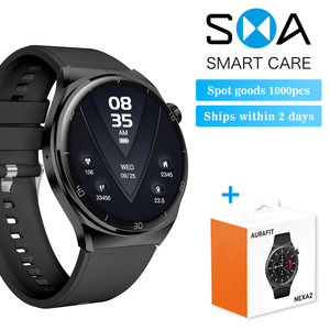 Reloj Inteligente con GPS para Ciclismo, con Velocímetro, Cadencia, Altímetro, Barómetro, Brújula, Llamadas Bluetooth, Monitor de Frecuencia Cardíaca, IP68 - Product Image 1
