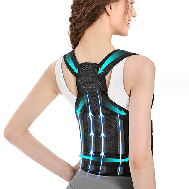 Customized Logo Corrector De Postura Spine Corrector Adjustable Back Support Posture Corrector