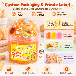 Slime con Temática de Panadería, Fabricante de Slime Personalizado de Marca Privada OEM, Fábrica para Minoristas, Vendedores y Distribuidores Internacionales - Product Image 2