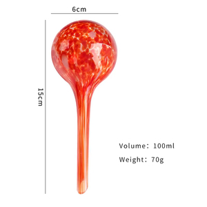 Nhà Máy Bán Hàng Sáng Tạo Nhà Máy Thủy Tinh Tưới Nước Quả Cầu Chấm Đỏ Nhà Máy Tưới Nước Bóng Đèn Gai Pha Lê Tự Tưới Nước Bóng Đèn - Product Image 6