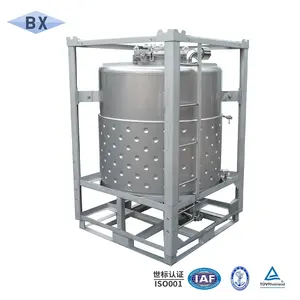 Factory Hot Sale SS304/SS316L Food Grade Customized Insulation Storage Tank For Cosmetic Cream