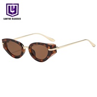 Lunettes de soleil rétro vintage œil de chat steampunk avec protection UV400, pour la conduite, tendance, mode, extérieur, pour hommes