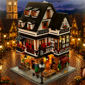 <span class=keywords><strong>Pantasy</strong></span> 85049 2026 Neues MOC Straßenansicht-Haus Lehrreiches Montagemodell Spielzeug Ornament Geschenk für Jungen 3246 Teile Baustein-Sets - Product Image 2