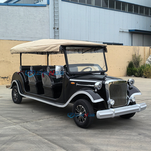 Carrito de Golf Clásico de Lujo, Vehículo Turístico Premium para Hoteles y Resorts, Auto Eléctrico Vintage - Product Image 2