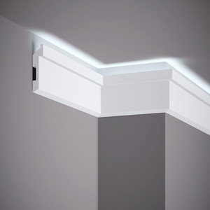 Moulures de <span class=keywords><strong>plafond</strong></span> en mousse de polystyrène <span class=keywords><strong>LED</strong></span> modernes, nouvelle arrivée, éclairage décoratif pour la décoration intérieure d'hôtel - Product Image 1