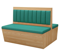 Nouveau design moderne, mobilier pour hôtel, restaurant, café, boutique, banquette haute et banquette, ensemble table et chaises en bois
