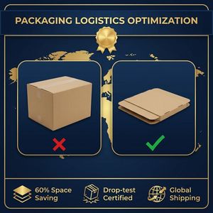 Caja de Empaque Personalizada de Alta Calidad FX con Logotipo, Materiales Sostenibles y Laminación Mate para Caja de Regalo de Cartón Corrugado - Product Image 1