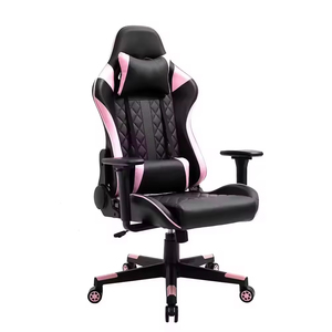 New Arrival Ergonomic RGB Reving Computer Gaming Chair Comfortable <b>Synthetic</b> <b>Leather</b> With LED Featuring and Footrest 5934 Gaming - Product Image 4