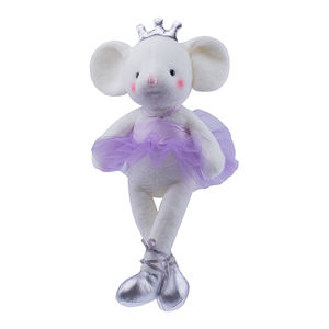 Peluche di Topolina <span class=keywords><strong>Ballerina</strong></span> Cartoon, Giocattolo di Peluche con Gonna Tutù, Bambola di Topolina in Tutù - Product Image 1