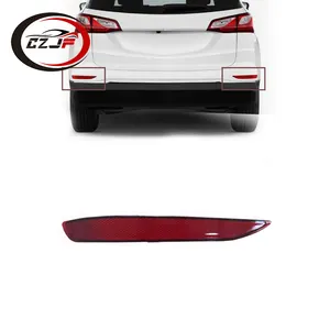 CZJF reflektor Bumper belakang, Bumper belakang kualitas tinggi untuk Equinox Chevrolet 2017-2018 reflektor Bar wajah Bumper merah plastik