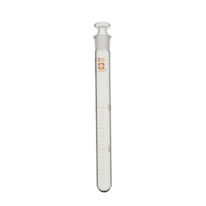หลอดคัลเลอริมิเตอร์ซิบาตะ 50 มล. พร้อมจุกปิดแบบแบน ทนต่ออุณหภูมิสูง สำหรับใช้ในห้องปฏิบัติการ - Product Image 2
