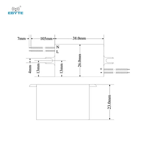 EBYTE ODM AM11-12W05C New Small Size Low Power Switching Power Supply Module Isolated Power Supply Module Ac-dc - Product Image 2