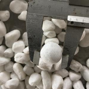 Factory Natural White Stone Pebble Stone Decoration Landscaping Stone - Product Image 1