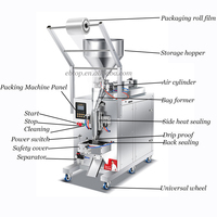 Machine à emballer automatique pour confiture de caillé gingembre ail pâte beurre de karité sauce chutney sachet yaourt beurre de cacahuète