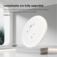 Plafonnier LED moderne et élégant en fer forgé pour chambre à coucher, salon et éclairage intérieur