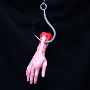 Mains effrayantes et sanglantes du mort-vivant, jambes de poisson d'horreur en latex, <span class=keywords><strong>masque</strong></span> de fantôme réaliste pour Halloween, <span class=keywords><strong>masque</strong></span> de <span class=keywords><strong>maison</strong></span> hantée - Product Image 3