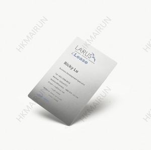 Cartes de visite en or noir plaqué or, fabriquées en Chine, avec logo gravé au laser - Product Image 4