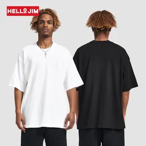 Personalizado Unisex T Shirt Gota ombro Tshirt streetwear algodão e poliéster mix unisex t shirts