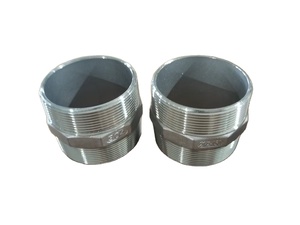 Coulée de filetage de mamelon hexagonal en acier inoxydable 304 316 BSP NPT BSPT <span class=keywords><strong>coude</strong></span> haute <span class=keywords><strong>pression</strong></span> hexagonal avec filetage mâle - Product Image 4