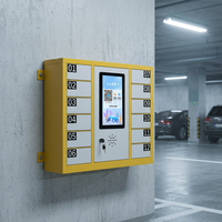 Armoire de rangement intelligente pour clés de lavage de voitures, casier de lavage pour garage souterrain et parking