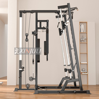 Offre Spéciale : Machine Smith Multifonctionnelle pour Salle de Sport à Domicile avec Crossover par Câble, Équipement de Fitness Tout-en-un pour Entraînement de Force OEM