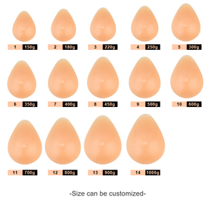 Prótesis de Seno de Silicona en Forma de Lágrima Triangular ONEFENG, Seno Artificial de 150-1000g/unidad, Pechos Falsos Grandes para Mujeres con Mastectomía - Product Image 3