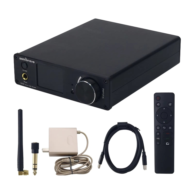 GGDX DA50 Stereo Audio Decoder Headphone Amp with AK4499EX USB Digital Interface for AMANERO