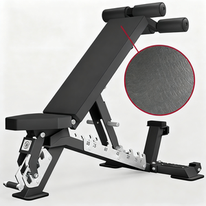 <span class=keywords><strong>Banc</strong></span> de musculation réglable avec accessoire pour soulevé de cuisse, <span class=keywords><strong>banc</strong></span> d'entraînement multifonction pliable, inclinable et déclinable pour le fitness - Product Image 6