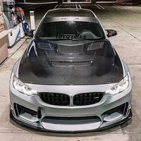 Capots en carbone de qualité supérieure pour BMW M3 F80 M4 F82 F83 – Améliorez votre véhicule avec le style VARI : pare-chocs avant, capot avec aération, kit carrosserie, capot moteur