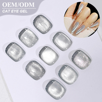Nouveautés – Collection de vernis à ongles gel effet œil de chat Moon Light 9 couleurs – Sans TPO ni HEMA – Personnalisation OEM – Sans couleur de fond – Gel œil de chat