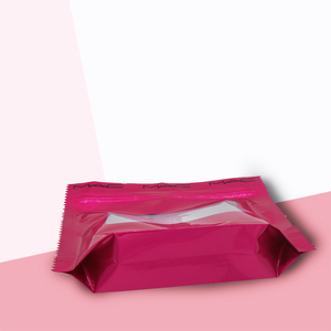 Bán buôn tùy chỉnh thiết kế Mylar tái sử dụng dây kéo túi mỹ phẩm chăm sóc da Lá gói bao bì với cửa sổ <span class=keywords><strong>demet</strong></span> cho kem dưỡng da - Product Image 4