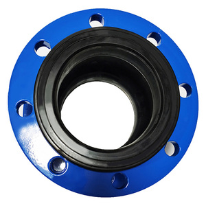 Chine Fabrication Bride Connecteur Souple Amortisseur Joints <span class=keywords><strong>De</strong></span> Dilatation En Caoutchouc Double Boule <span class=keywords><strong>Soufflet</strong></span> Flexible Connect - Product Image 5