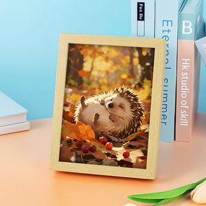 Cá Nhân Món Quà Tưởng Niệm Ánh Sáng Ban Đêm Phim Hoạt Hình Tùy Chỉnh Ánh Sáng Hình Ảnh Khung LED Acrylic Khung Tưởng Niệm Quà Tặng - Product Image 1