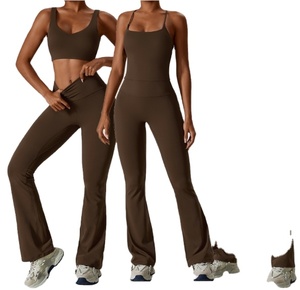 <span class=keywords><strong>Leggings</strong></span> Anchos de Gimnasio, <span class=keywords><strong>Leggings</strong></span> de Yoga con Efecto Levanta Glúteos, Pantalones de Yoga de Cintura Alta para Entrenamiento, Ropa Deportiva Activa para Mujer, <span class=keywords><strong>Leggings</strong></span> de Yoga <span class=keywords><strong>Acampanados</strong></span> - Product Image 2