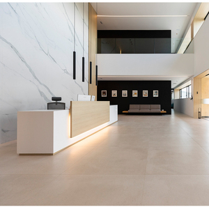 Quầy tiếp tân cho tòa nhà văn phòng tùy chỉnh thực hiện ưa thích văn phòng truy cập kính nhôm Hiện Đại Văn phòng phía trước thiết kế truy cập - Product Image 3